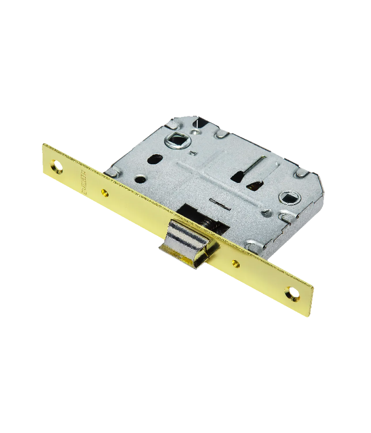 Замок Puerto LB 1070 SB золото матовое/сантехническая/метал. язычок